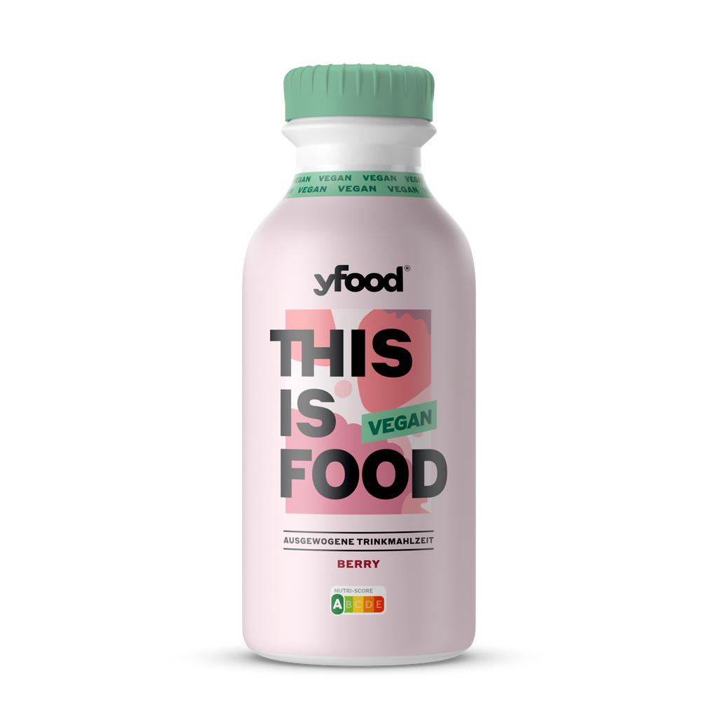 yfood vegan repas prêt à boire 500ml - tout ce dont vous avez besoin !